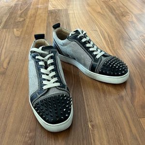 Christian Louboutin Lowtop Spiked Sneakers